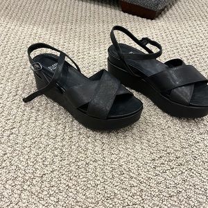 Eileen Fisher platform sandals
